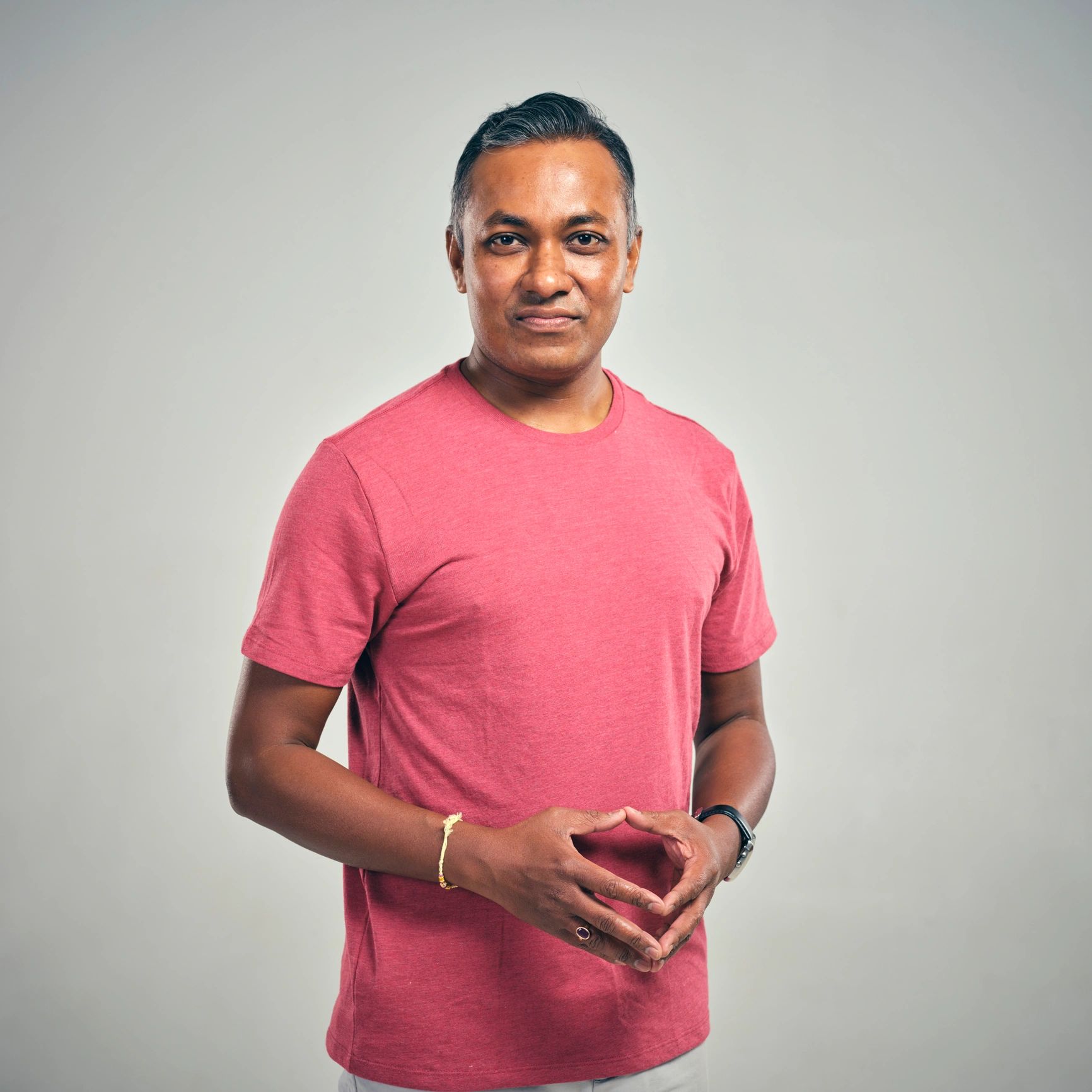 Indian Man Studio Portrait